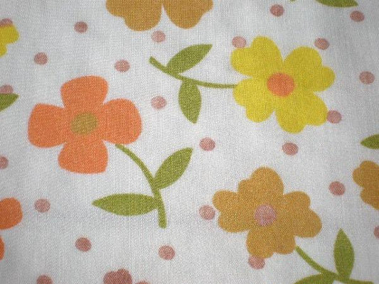 USA　花柄ヴィンテージ・ファブリック