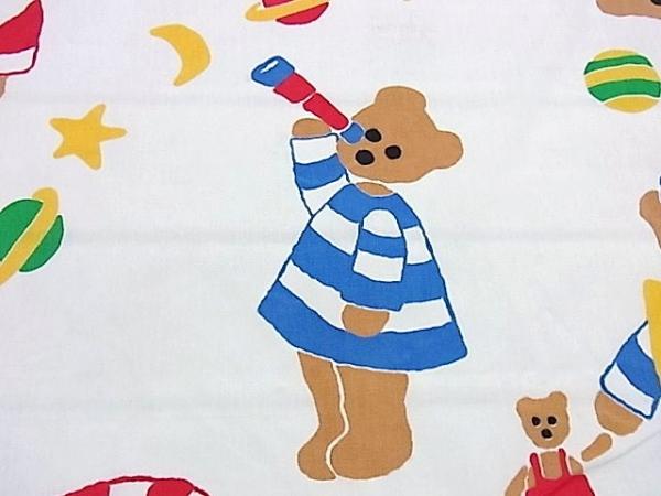 【GEAR BEAR】キャラクター・クマ・ギアベア・ユーズドシーツ(1/2)キュート柄　USA