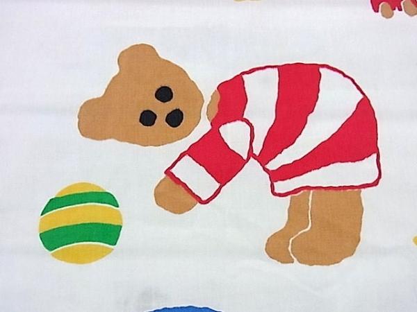 【GEAR BEAR】キャラクター・クマ・ギアベア・ユーズドシーツ(1/2)キュート柄　USA