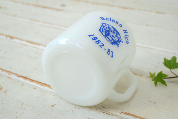 FireKing ファイヤーキング Delano High タイガー マグカップ ショートマグ US