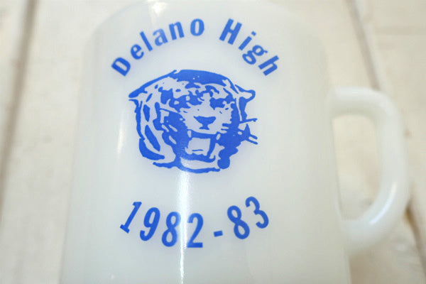 FireKing ファイヤーキング Delano High タイガー マグカップ ショートマグ US