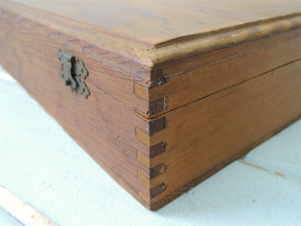 組み木・木製・ヴィンテージ・OLDウッドボックス・木箱・宝箱・シガーケース USA