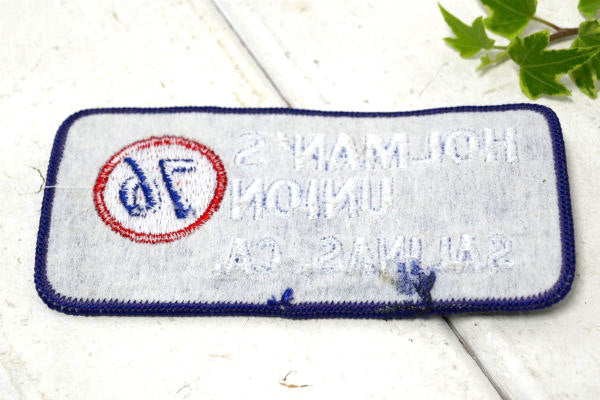 カリフォルニア UNION 76 オイル SALINAS ・ヴィンテージ・刺繍・ワッペン・ガレージ