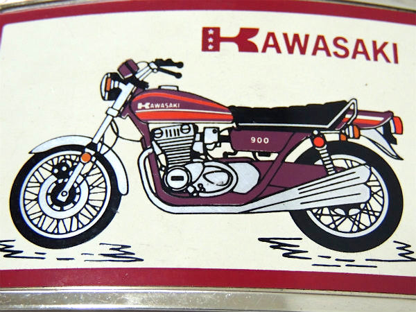 KAWASAKI 900 バイク・ヴィンテージ・ベルト用・バックル・カワサキ・Z1・USA
