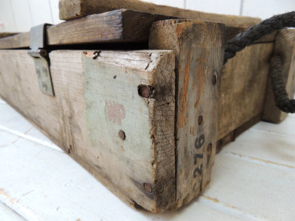 第二次世界大戦〜 M29&M375・追撃砲・ミサイル・ミリタリー・ビンテージ・木箱・弾薬箱