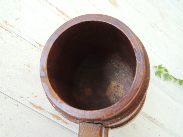 シェブロン オイルカンパニー・ビンテージ・ビアジョッキ・ペン立て・USA ガレージ&モーター系