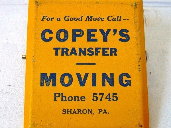 【COPEY'S　MOVING】ノベルティ・ヴィンテージ・クリップ　USA