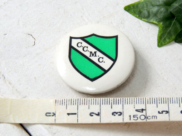 CCMC アメリカ合衆国 アドバタイジング ヴィンテージ 缶バッジ ファッション アクセサリー
