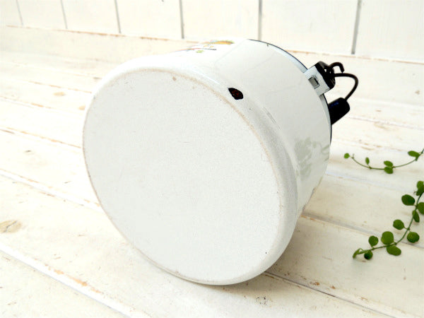 ジョルジュ ブリアール US ホーロー・フルーツ柄・ヴィンテージ・ケトル ポット キッチン雑貨