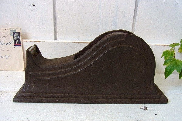 【TEXCEL TAPE】古いアイアン製・アンティーク・テープカッター/テープディスペンサー