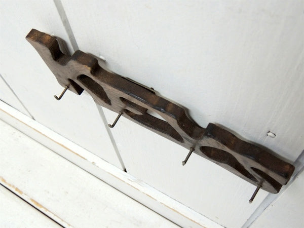 【KEYS】木製・ヴィンテージ・キーフック・鍵フック・壁飾り・インテリア