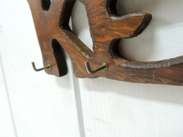 【KEYS】木製・ヴィンテージ・キーフック・鍵フック・壁飾り・インテリア
