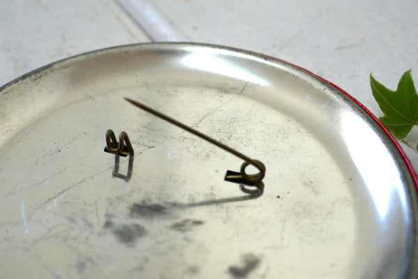 INDIANA インディアン FULLERTON BIGサイズ ビンテージ・カレッジ・缶バッジ US