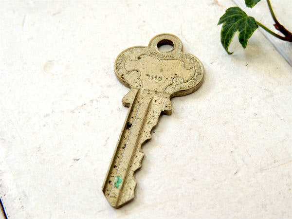 【INDEPENDENT LOCK】お洒落デザイン・インディペンデント・鍵・ビンテージ・キー・USA