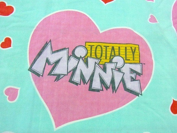 【TOTALLY  MINNIE】ミニーマウス・ヴィンテージ・ユーズドシーツ(ボックスタイプ)