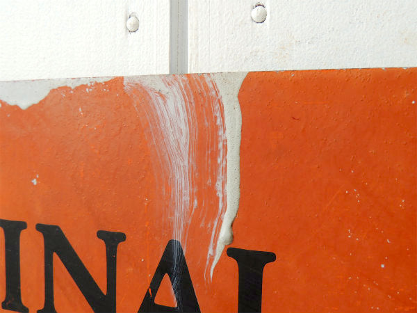 【警察署・ポリス】カリフォルニア・サンディエゴ・ビンテージ・ストリートサイン・看板