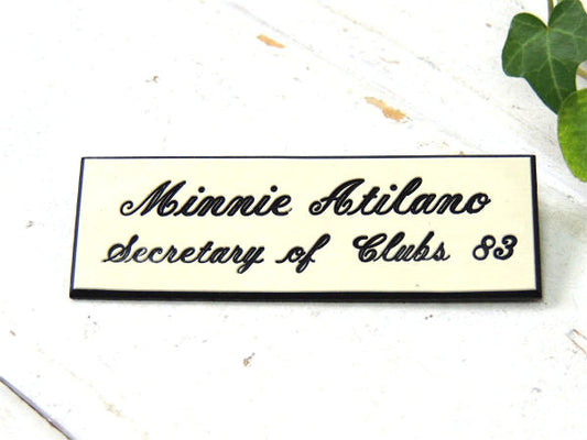 ディズニー Minnie..Clubs 83 ミニーマウス・ヴィンテージ・バッジ・ブローチ・USA