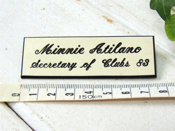 ディズニー Minnie..Clubs 83 ミニーマウス・ヴィンテージ・バッジ・ブローチ・USA