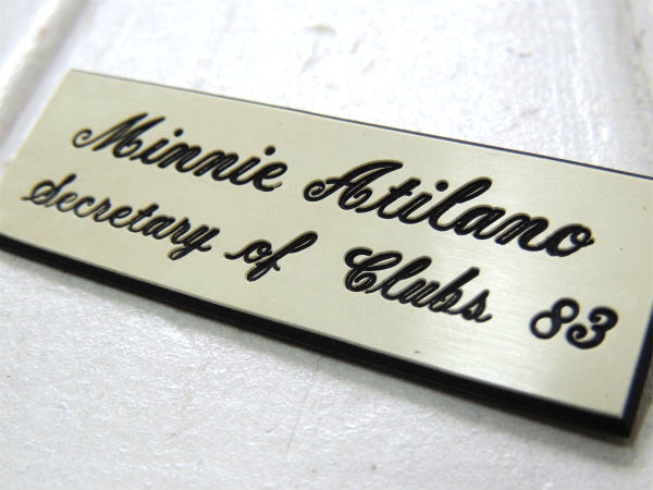 ディズニー Minnie..Clubs 83 ミニーマウス・ヴィンテージ・バッジ・ブローチ・USA