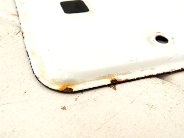 USA 3900→ ETON ST ホーロー製・ヴィンテージ・ストリートサイン・看板・道路標識