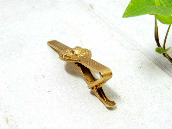 【O.E.C. 14-77・ミリタリー・海軍モチーフ】ヴィンテージ・タイピン・ゴールド色