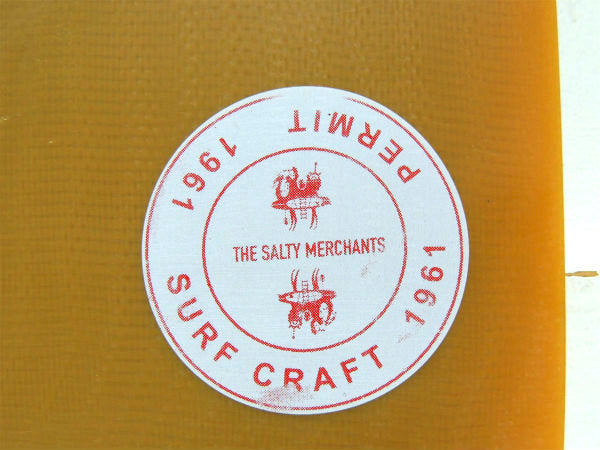 MERCHANTS  サルティー・マーチャンズ・61s クラシックフィン・ロングボード・サーフィン