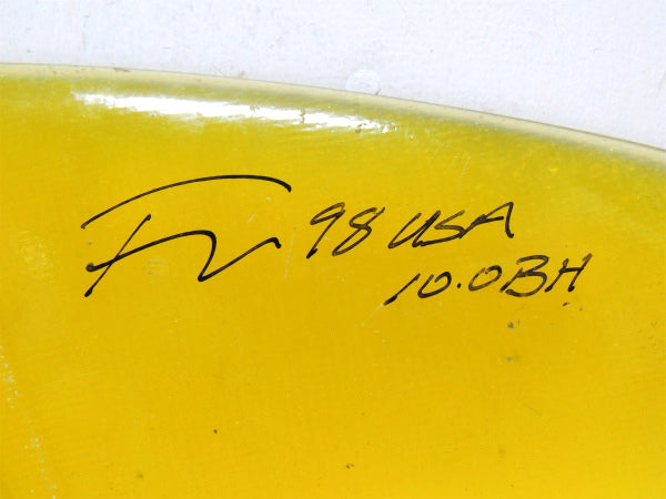 【サーフィン】Fin・98・10.0・BH・ロングボード・シングルフィン・USED・カリフォルニア