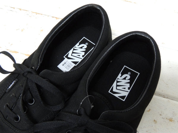 【US・VANS】BLACK/BLACK・バンズ・ERA・スニーカー・メンズ9.0