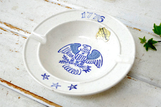 1776s カリフォルニア アメリカンイーグル・3星・セラミック・ヴィンテージ・灰皿 アシュトレイ