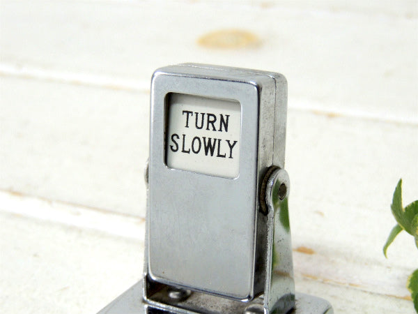 【シルバートーン】回転式・アンティーク・デスクカレンダー・卓上カレンダー ・里帰り品・JAPAN