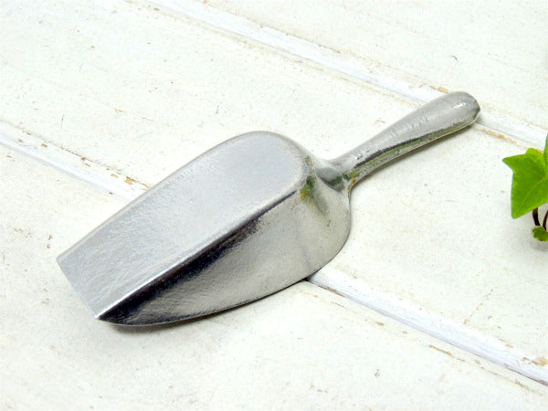 【W・GERMANY・アルミ製】アンティーク・コーヒー豆・キッチンスコップ・スクープ