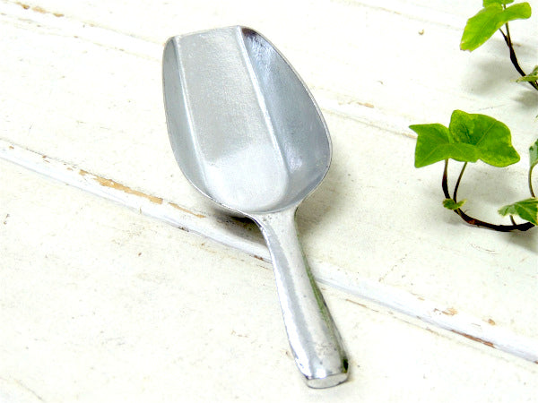 【W・GERMANY・アルミ製】アンティーク・コーヒー豆・キッチンスコップ・スクープ