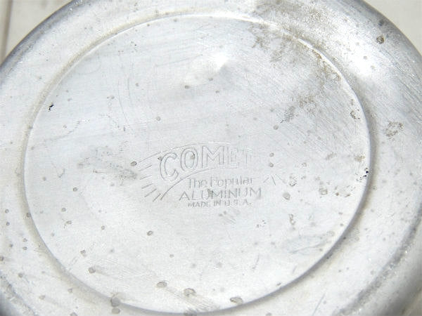 【COMET社】アルミ製・ヴィンテージ・パーコレーター/コーヒーポット/アウトドア/ジャンク品