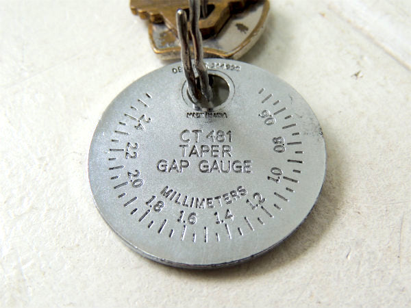 【CHAMPION・チャンピオン・ツール】ヴィンテージ・プラグ・ギャップゲージ・鍵2本・キーホルダー