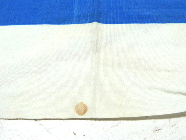 地中海沿岸のイラスト柄・デッドストック・ヴィンテージ・ファブリック/生地/テキスタイル/90×113