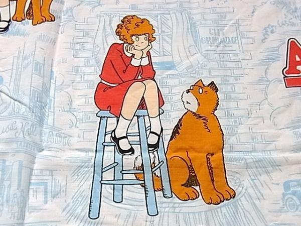 【ANNIE】アニー・80’sヴィンテージ・ユーズドシーツ(1/2)　USA
