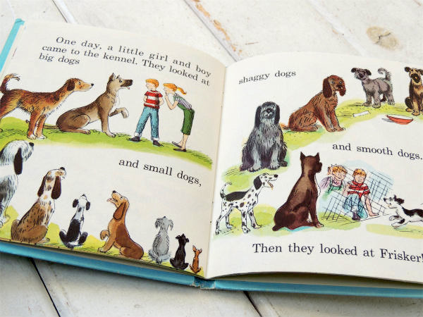 【FRISKER】子犬のフリスカー・ヴィンテージ・絵本/ピクチャーブック USA