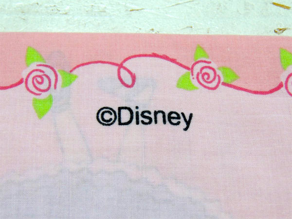 【ディズニープリンセス】シンデレラ&オーロラ姫&美女と野獣のベル・USEDピロケース・枕カバー