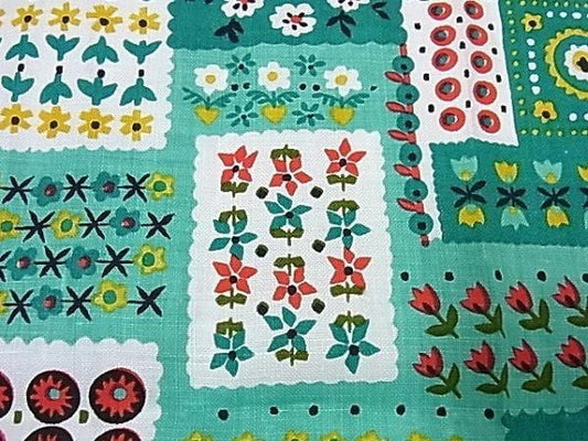 【フランス・レトロ&キュートな小花柄】デッドストック・ヴィンテージ・クロス