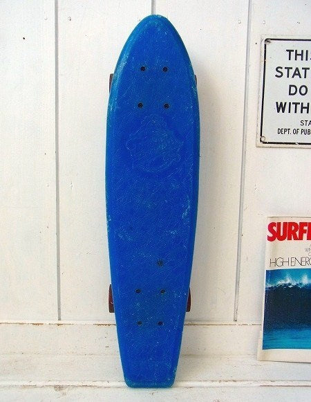 HUFFY THUNDER BOARD ブルー・ヴィンテージ・スケートボード USA カリフォルニア