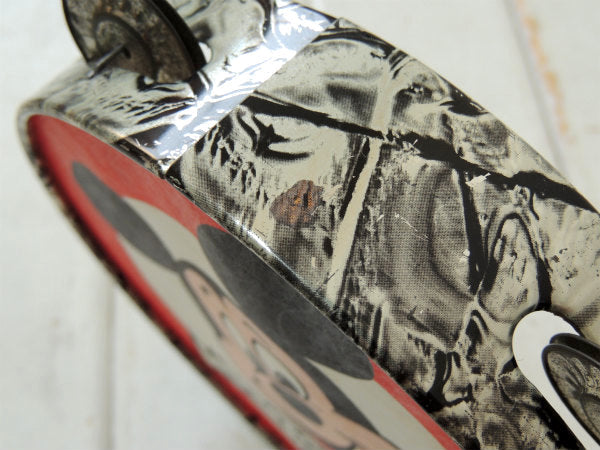 【1960s・ミッキーマウスクラブ】ディズニー・ヴィンテージ・TOY・タンバリン・楽器