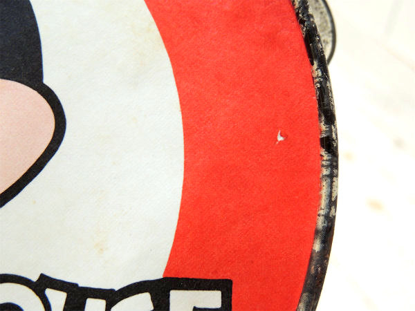 【1960s・ミッキーマウスクラブ】ディズニー・ヴィンテージ・TOY・タンバリン・楽器