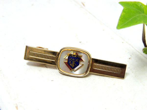 【KofC・1950's】コロンブスエンブレムの騎士・アンティーク&ヴィンテージ・タイピン
