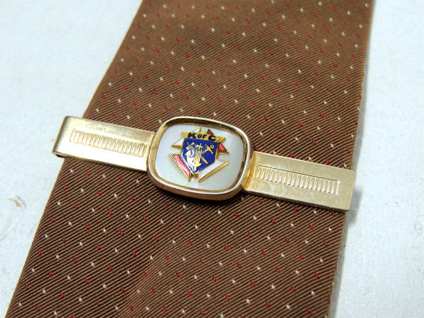 【KofC・1950's】コロンブスエンブレムの騎士・アンティーク&ヴィンテージ・タイピン