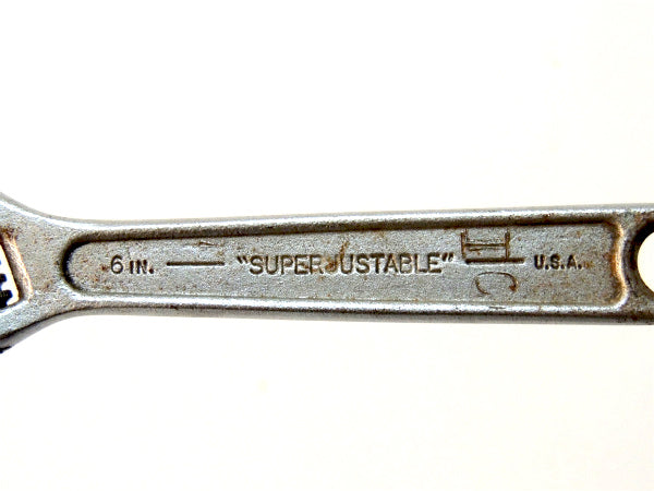 JH・USA ウィリアムズ・6IN ヴィンテージ・工具・モンキーレンチ・レンチ　DIY