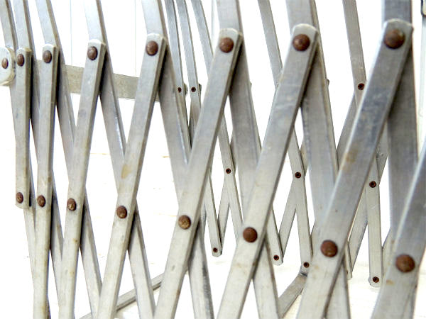 【EVANS】工業系・アルミ製・ヴィンテージ・コレーター・USA・書類ラック