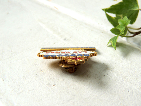 LAS VEGAS・ラスベガス ウエルカムサイン・ネオンサイン・ビンテージ・ピンズ・バッジ　US