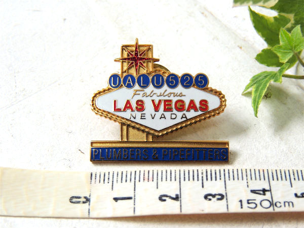 LAS VEGAS・ラスベガス ウエルカムサイン・ネオンサイン・ビンテージ・ピンズ・バッジ　US