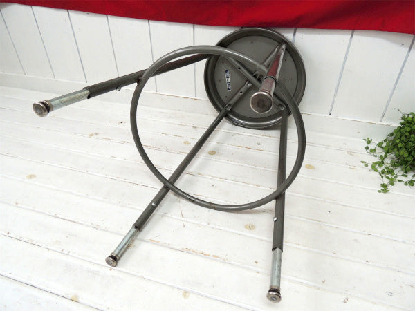 【MAYLINE】インダストリアル・ヴィンテージ・ラウンドスツール/チェア/ガレージスツール USA