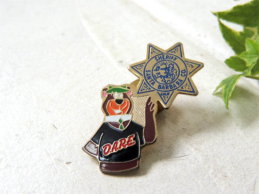 【ヨギ・ベア・Yogi Bear】クマゴロー・熊モチーフ・ヴィンテージ・ピンズ・バッジ・キャラクター